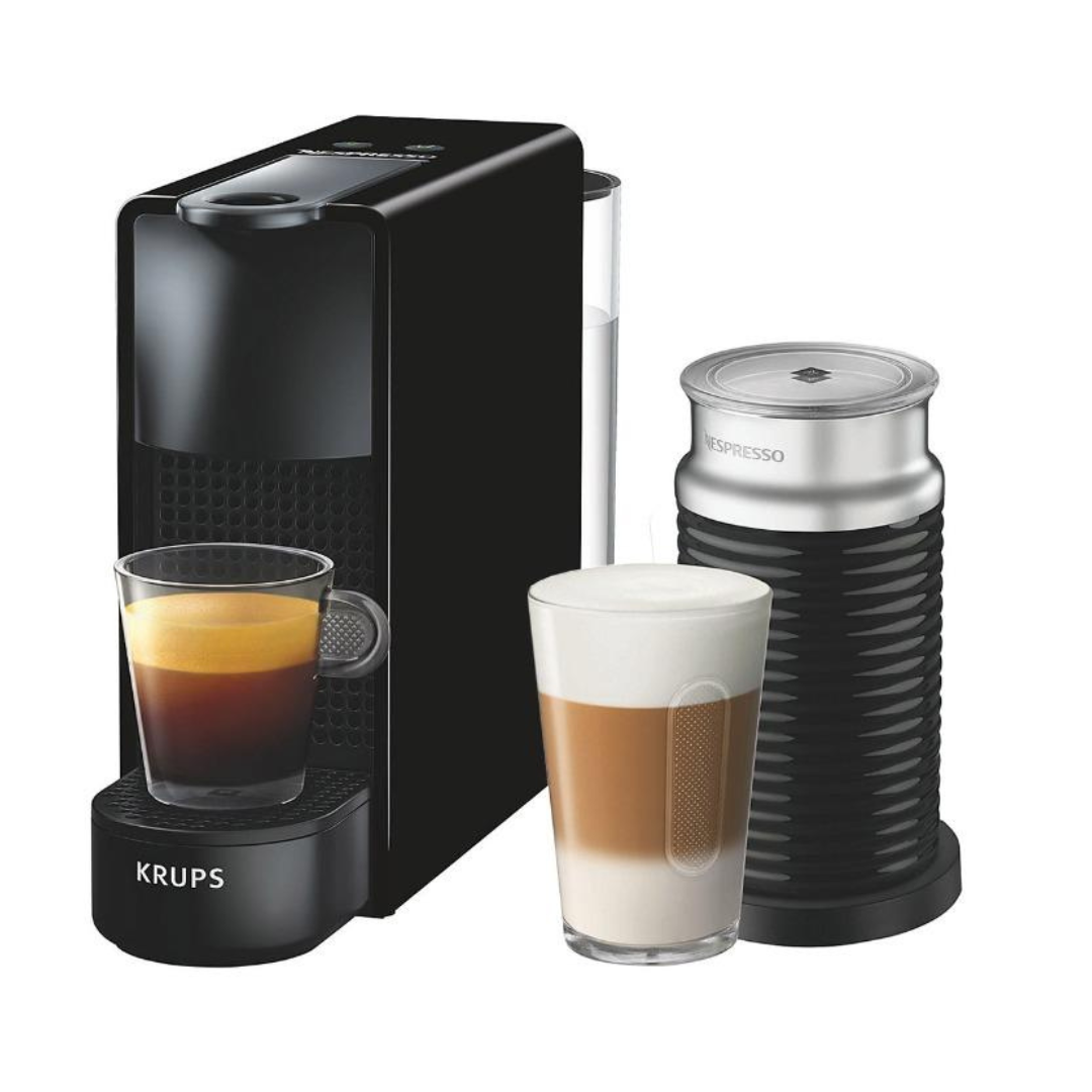 Nespresso Essenza Mini with Aeroccino Krups Black