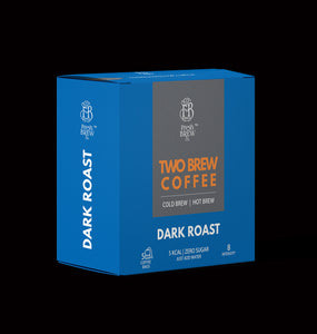 Two Brew Coffee | Cold Brew & Hot Brew |  Dark Roast | Intensity 8