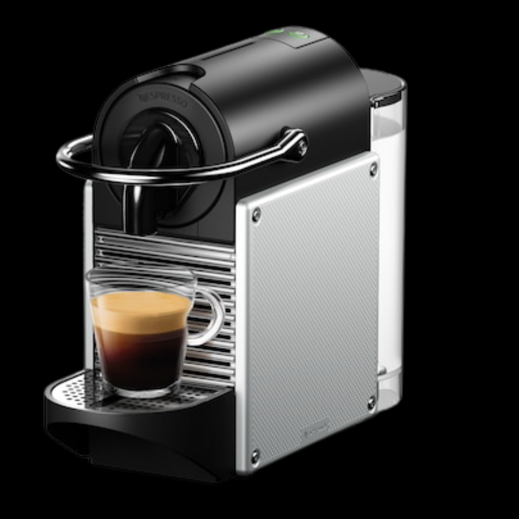 Nespresso Pixie ,Silver , DeLonghi Fresh Brew Co.