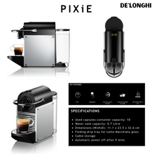 Nespresso Pixie ,Silver , DeLonghi